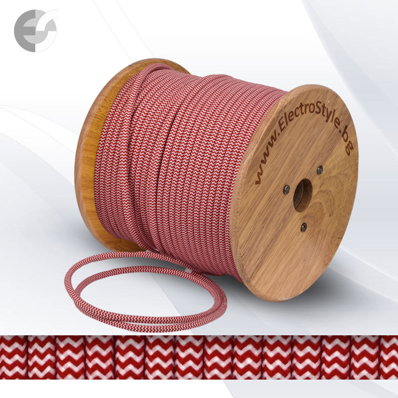 tekstilen kabel opletka cherveno bql 2x0.75mm2